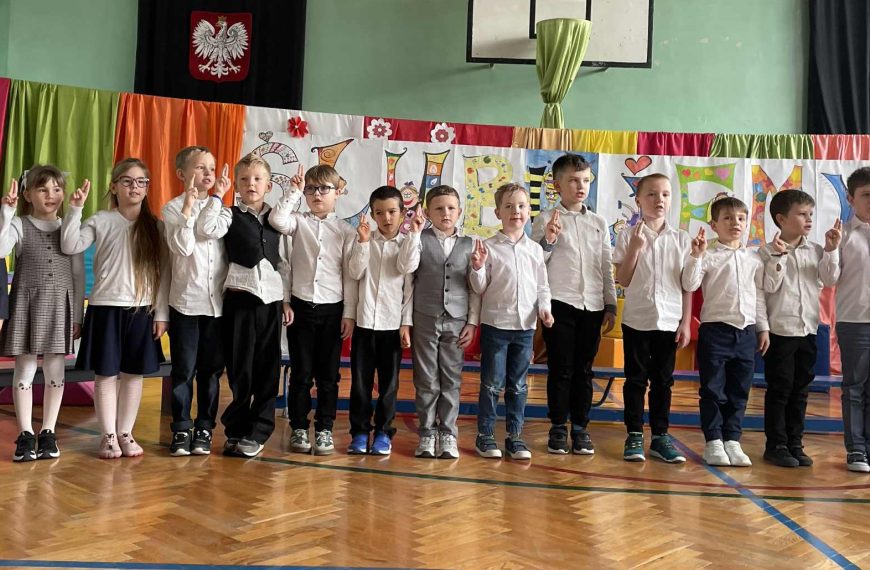 Ślubowanie uczniów klasy I