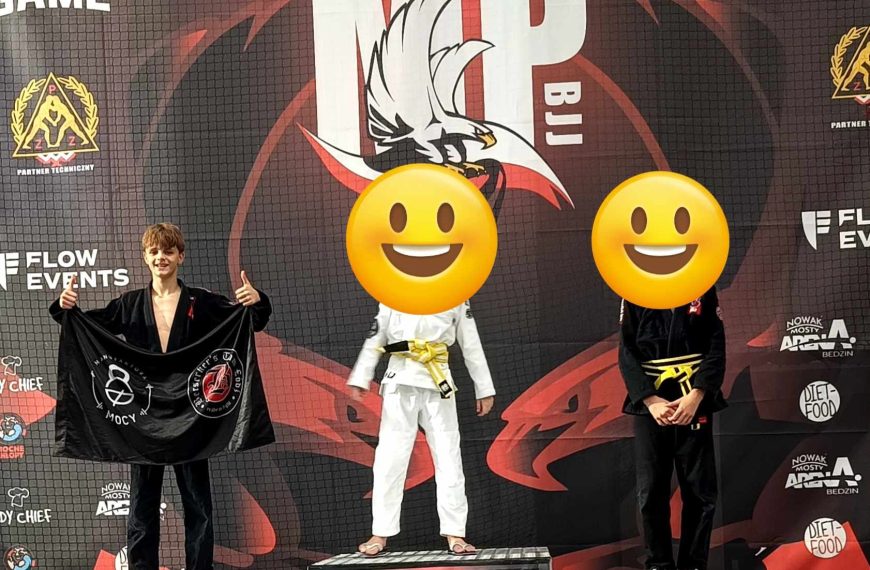 Kuba wicemistrzem Polski w BJJ