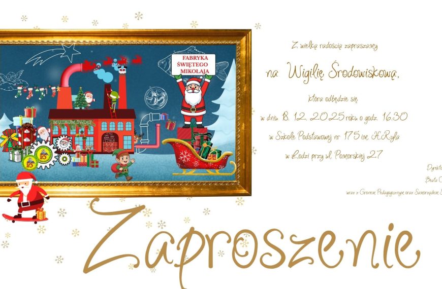 Wigilia Środowiskowa już wkrótce