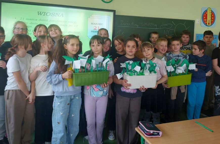 Wiosenne zajęcia czytelniczo – artystyczne